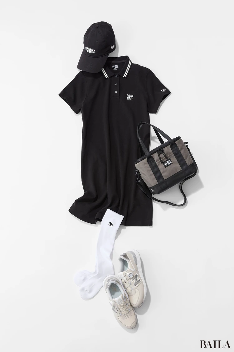 ニューエラゴルフ　ワンピスタイルのゴルフウエア