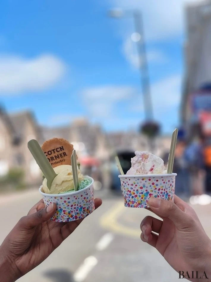 Scotch Corner of Pitlochryのアイス