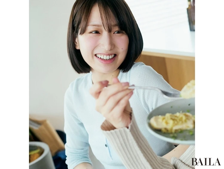 長谷川あかり「いっぱい食べてくれて感激〜！」