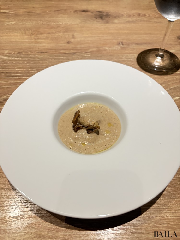 ポルチーニ茸のスープ