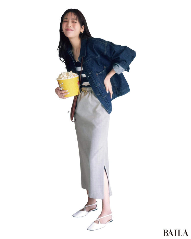 仕事も約束もこれ1つで!「フルラ」の新作バケットバッグ【BAILA今日のコーデ】