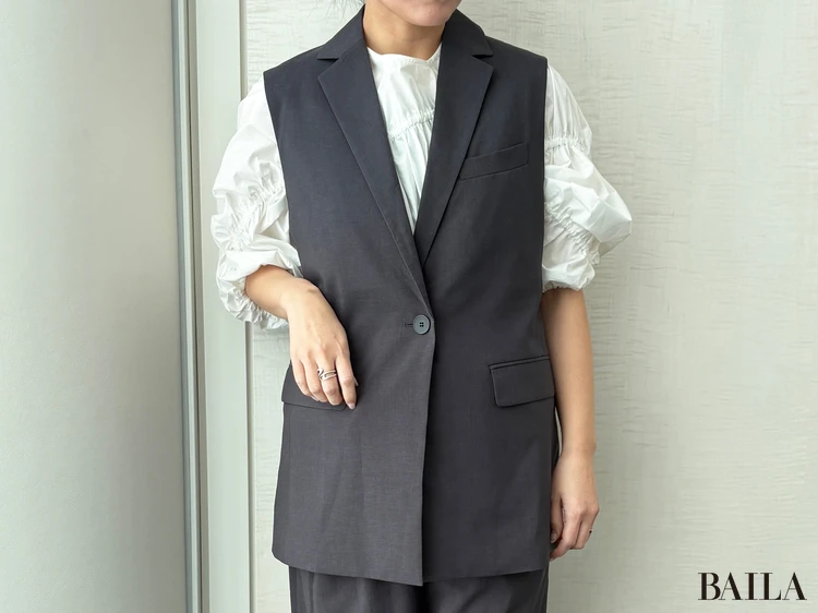 【結論】“軽やかに整う”大人の定番ジレ