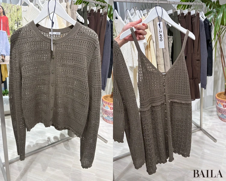 都会で着られるボヘミアンスタイル「透かし編みニット」がアツい！