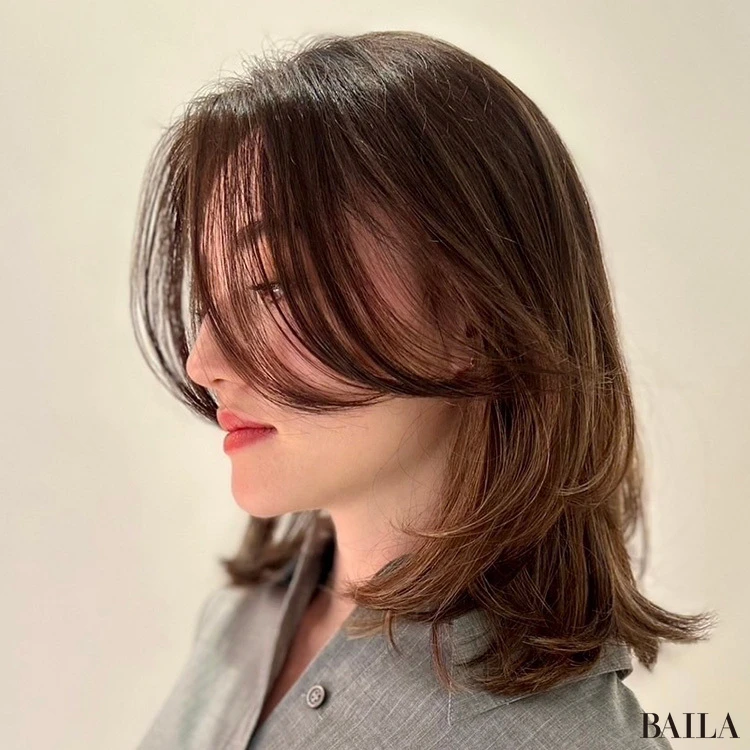 色香漂うレイヤーミディ　サイド