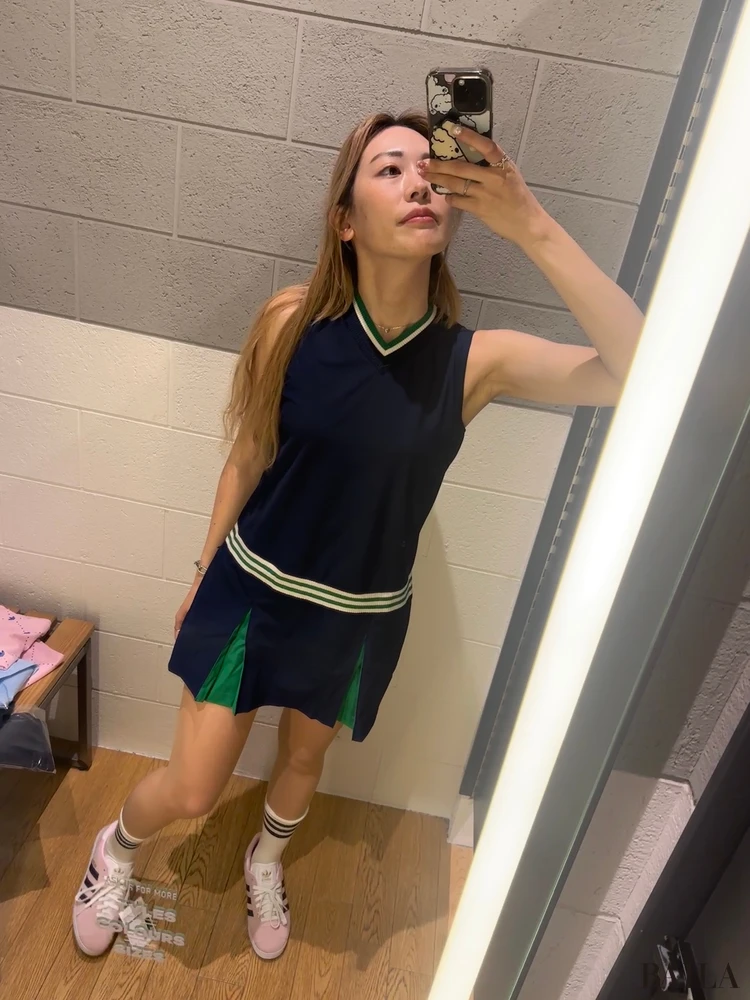 【ゴルフシーズン到来】 大人可愛いゴルフコーデ9選! スーパーバイラーズのおしゃれラウンドコーデが参考になる!_6_1