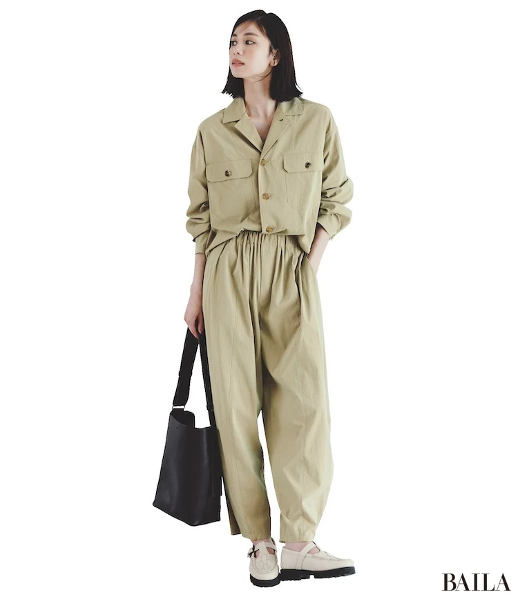 上下セットでそろえれば端境期もラクしてサマ見え