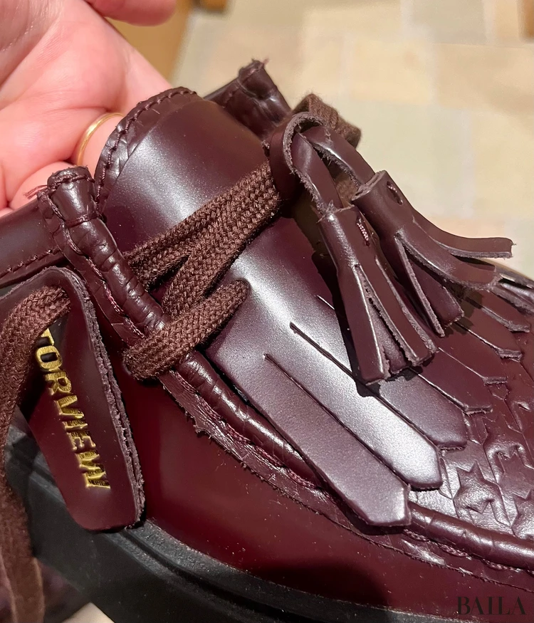 クラークス タッセル キルト