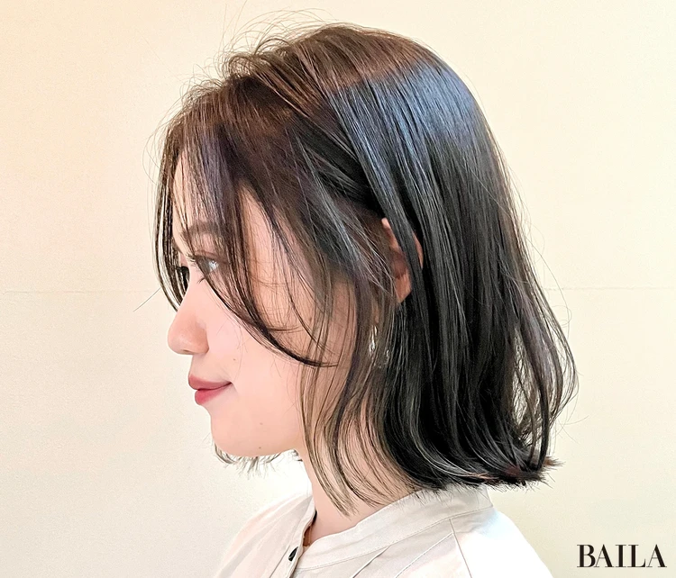 レイヤーボブ　サイド