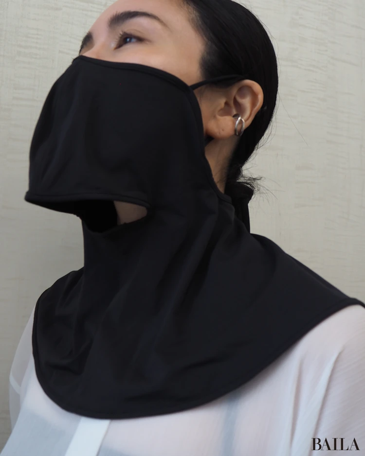 顎下のスリットの様子