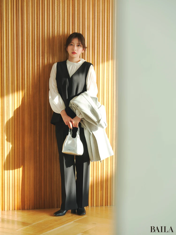 シックなジレコーデ