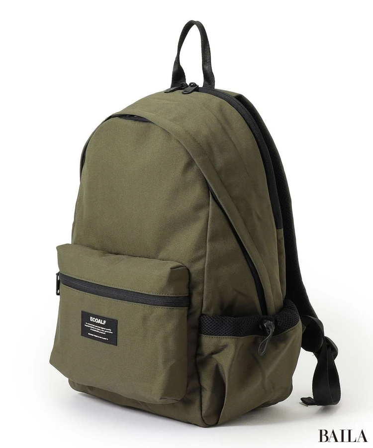 エコアルフ リュック カーキ