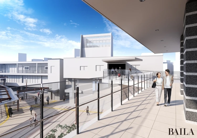 W CITY TOWERS　蕨駅　ペデストリアンデッキ