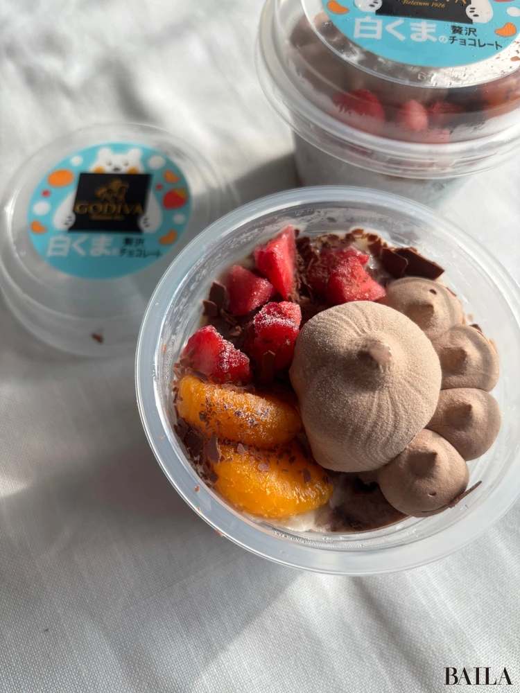 セブン-イレブン ゴディバ 白くまの贅沢チョコレート