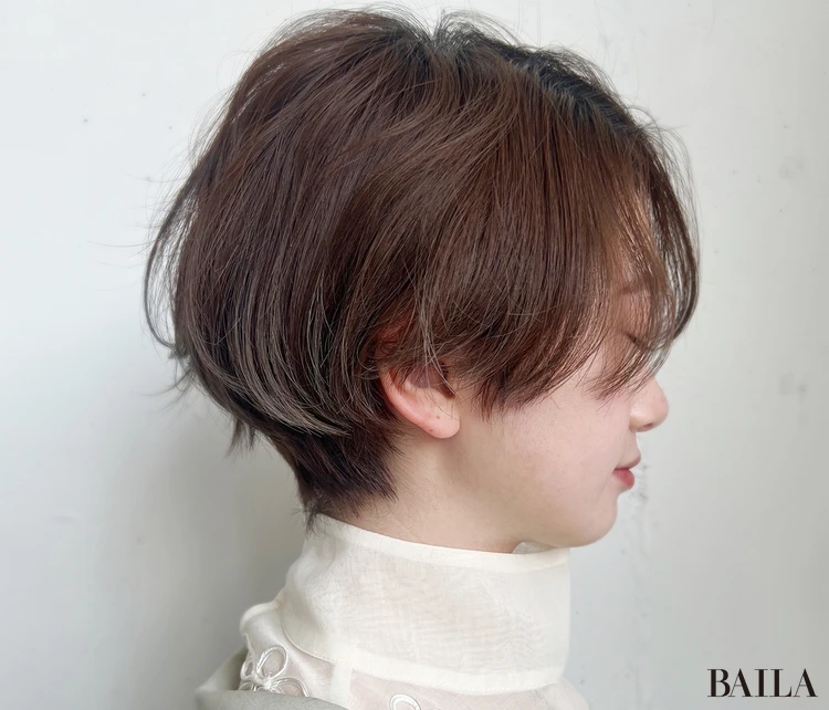 ゆるふわショートボブ　サイド
