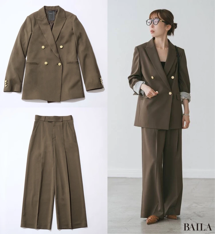 ノーブル　セットアップ　コラージュ写真