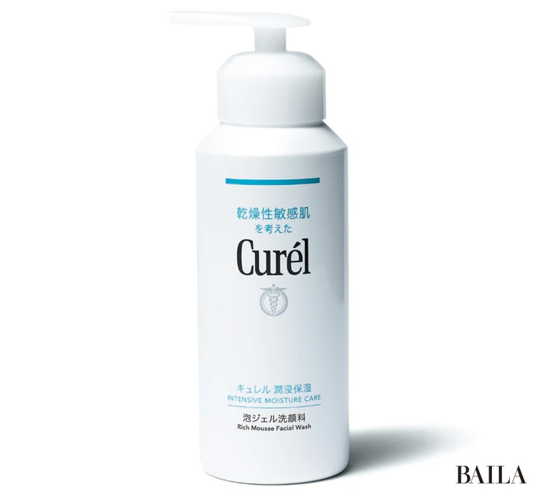 【Curél（キュレル）】潤浸保湿 泡ジェル洗顔料