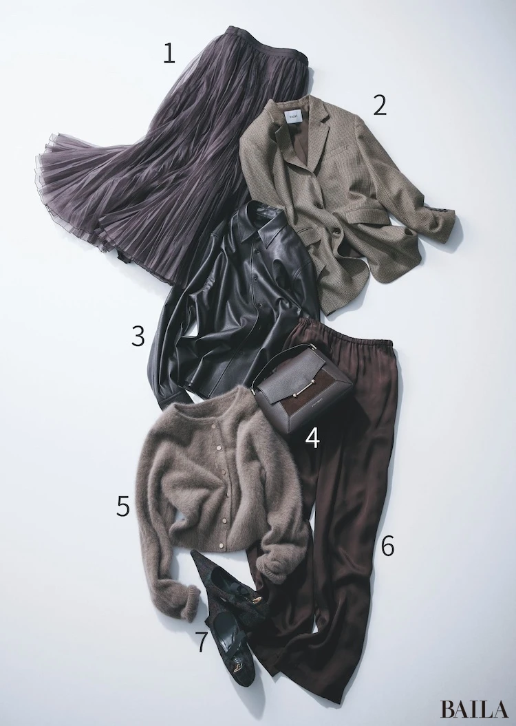 進化を続ける最旬ベーシックカラー「ブラウン」