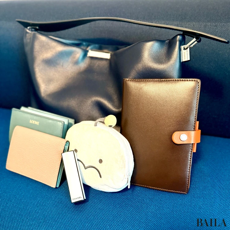 PUNTI.(プンティ)のGRAFTバッグとその中身