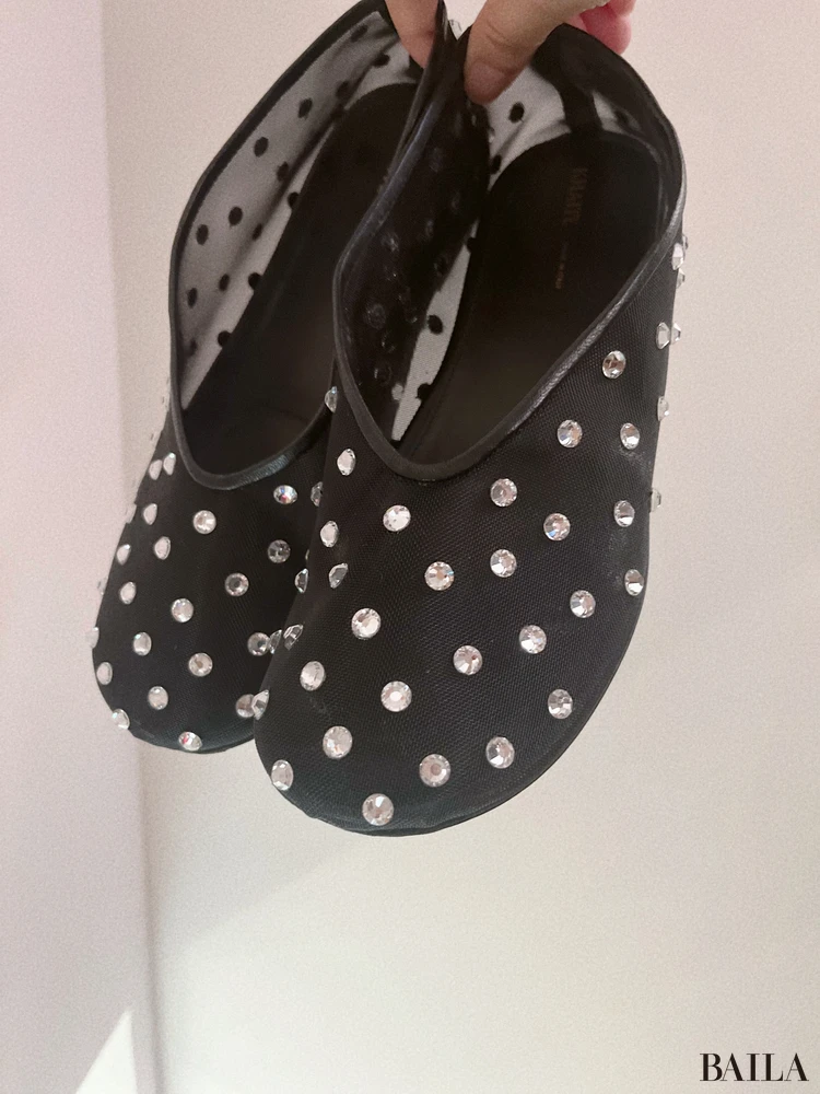 KHAITEのキラキラシアーフラット