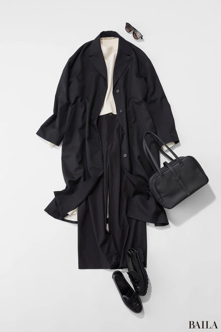 コロンビア「ウィメンズデビルズブラッシュワイドパンツ」コーデ画像