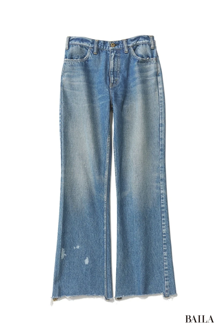 セミフレアデニム