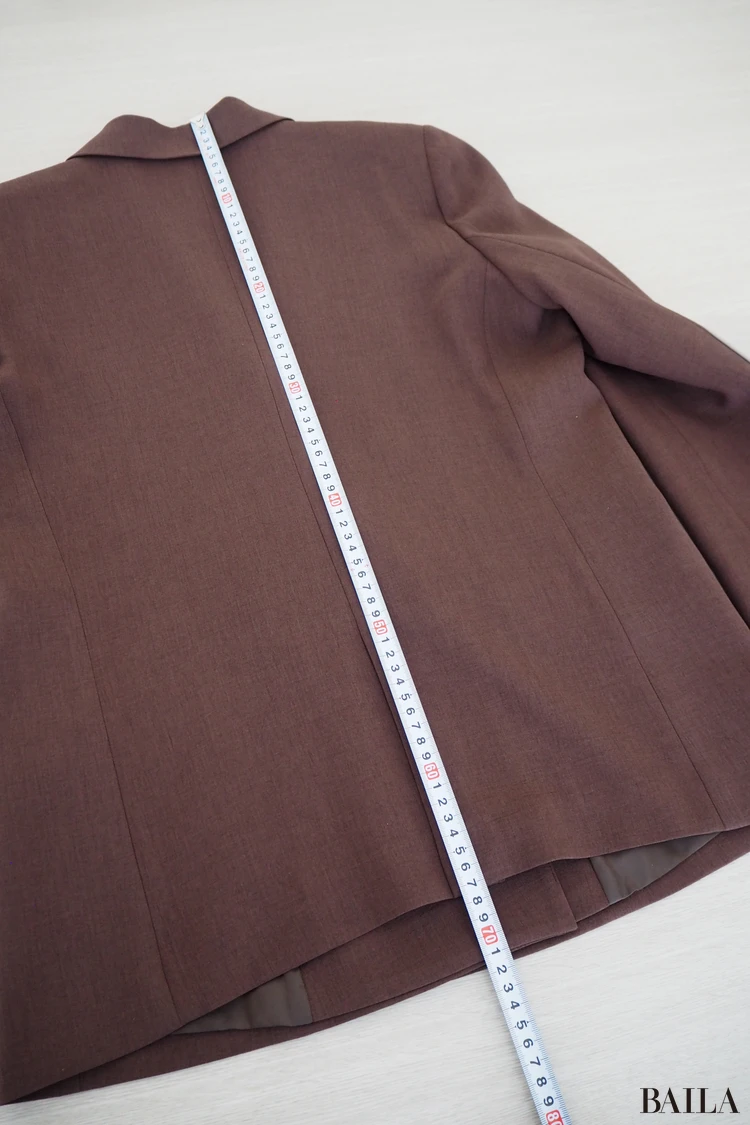 着丈:(前)約72cm、(後ろ)67cm