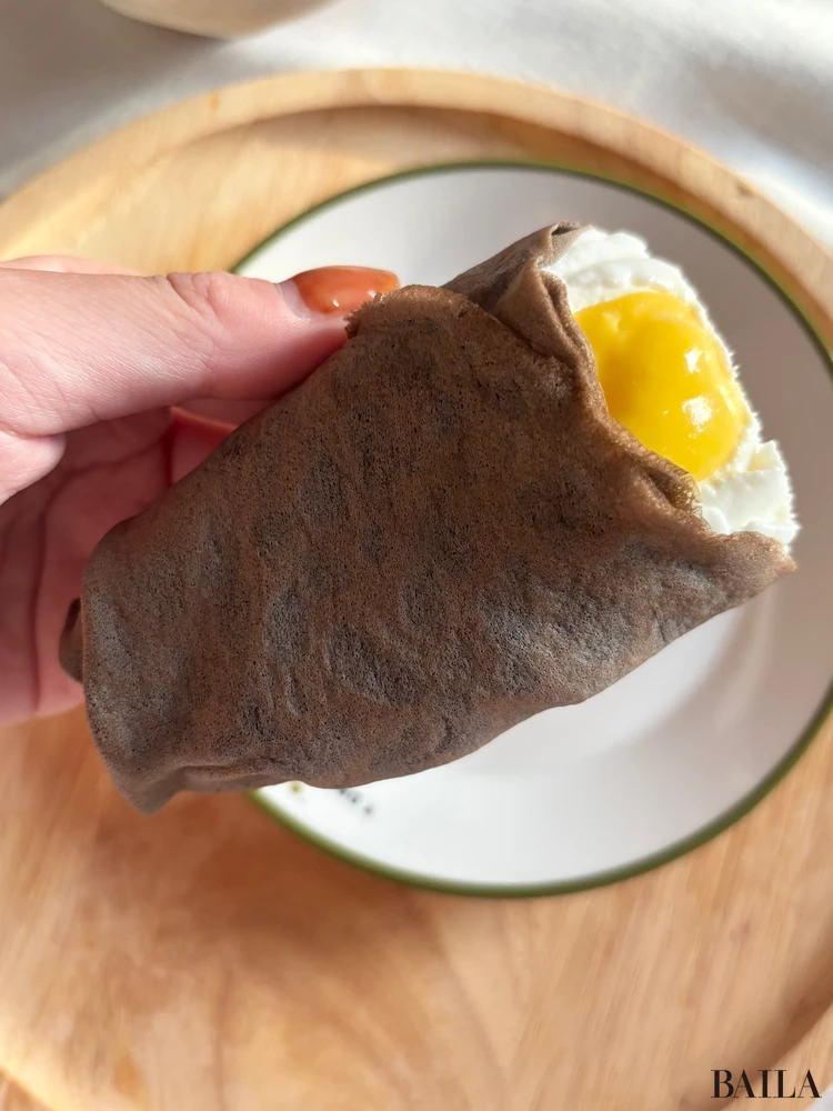 セブンイレブン お月見クレープ