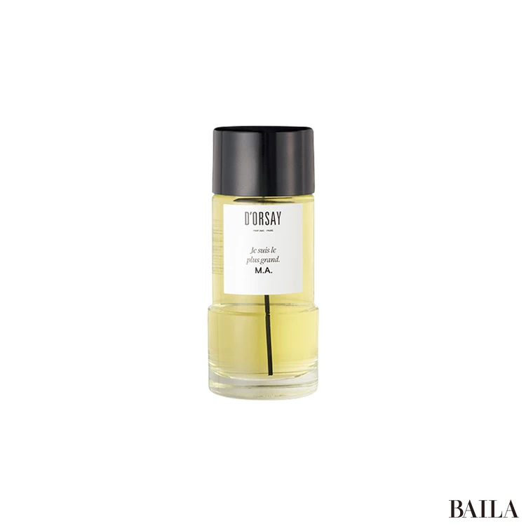 透明感あるアンバーウッド。ホワイトムスクとアイリスが優美な優しさを引き出す。ボディフレグランス 最高の自分 M.A. 90ml ￥34100／ドルセー ジャパン