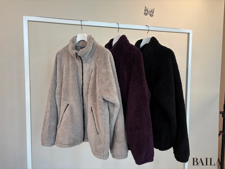 「フリースジャケット」¥4990 ユニクロ ニードルズ Lサイズ 正面 カラバリ