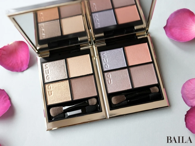 【全色】SUQQU（スック）夏新作コスメ！アイシャドウもリップもコスメマニア美容家・立花ゆうりが全部お試し！　アイシャドウ　2種　シグニチャーカラーアイズ　限定コスメ