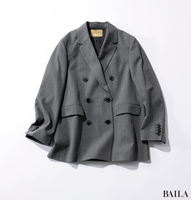 ユナイテッドアローズのチェックジャケットの物画像