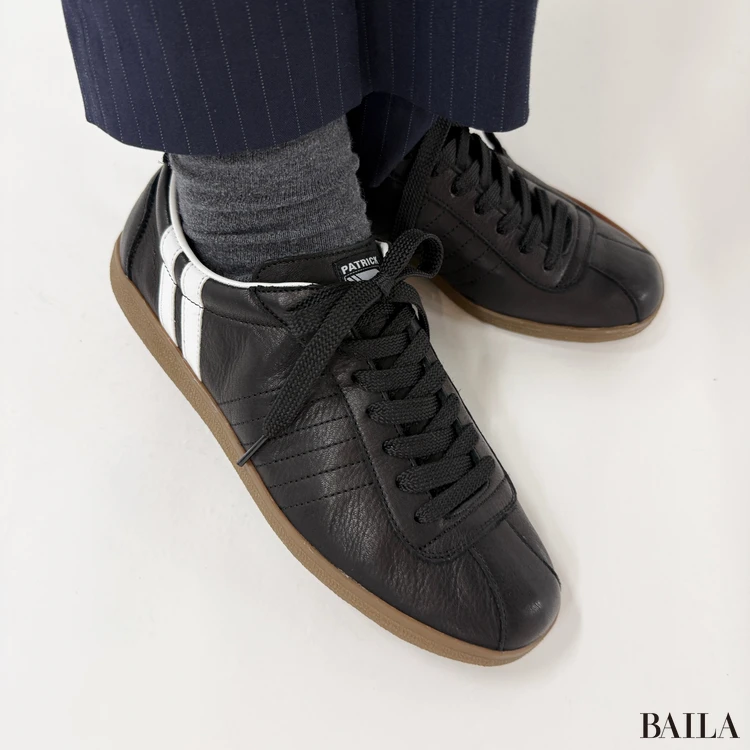 パトリック　レザースニーカー　着用画像