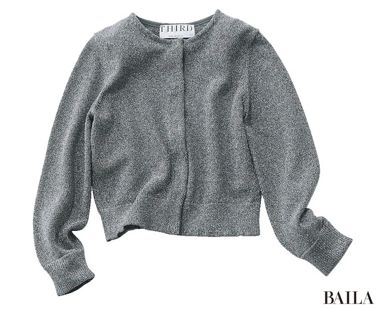 カーディガン¥33000/サードマガジン