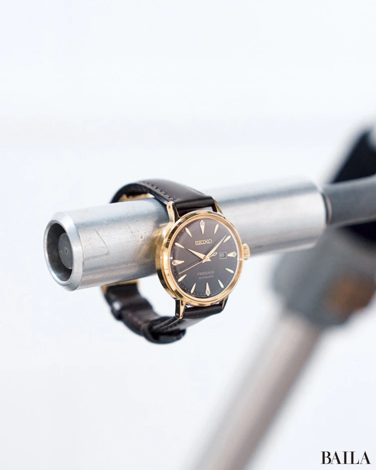 【SEIKO PRESAGE(セイコー プレザージュ)】端正でいてセンスフル。旬のブラウン時計で差をつけて