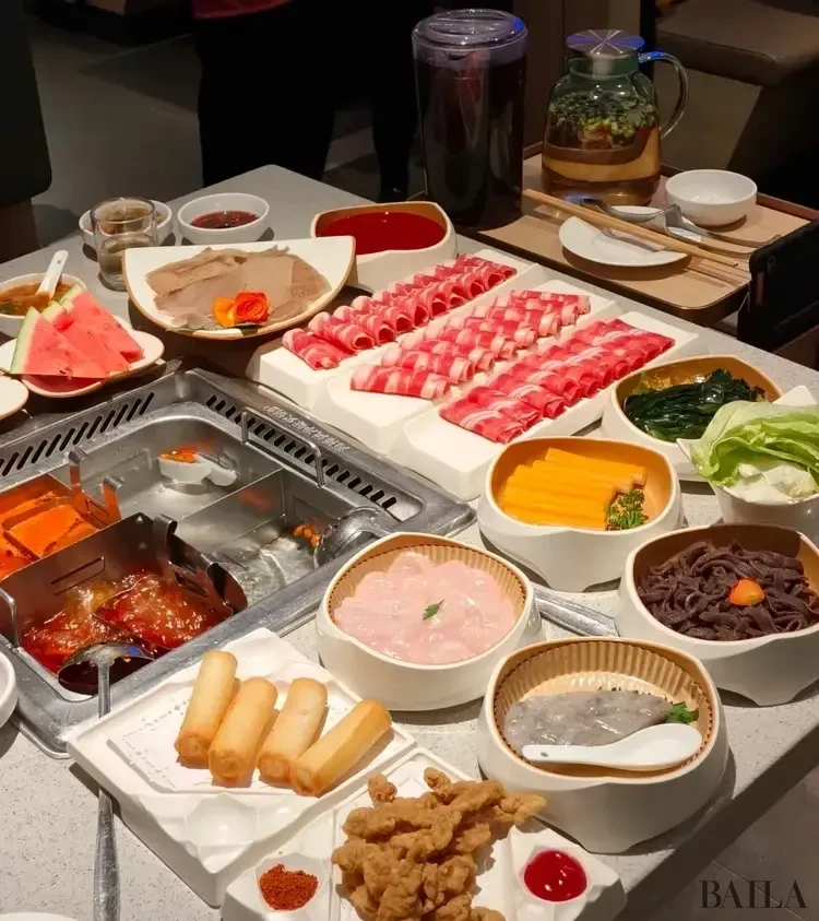 上海　中華風　しゃぶ