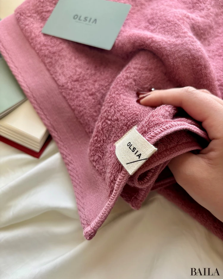 オルシア　バスタオル　ギフト　ローズ　さわり心地