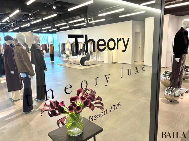 セオリー2025年秋冬展示会