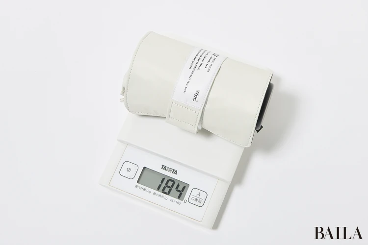 Wpc.の日傘　超コンパクトな設計で、バッグに入れっぱなしにできるサイズ感