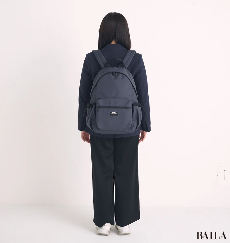エコアルフ　リュック　着用感　バック