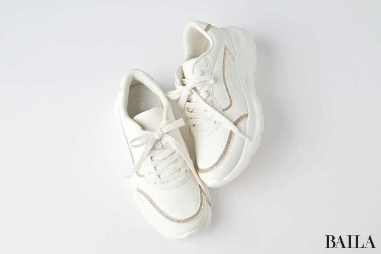 ORTR(オーアールティーアール) グリッターラインスニーカー ¥7700