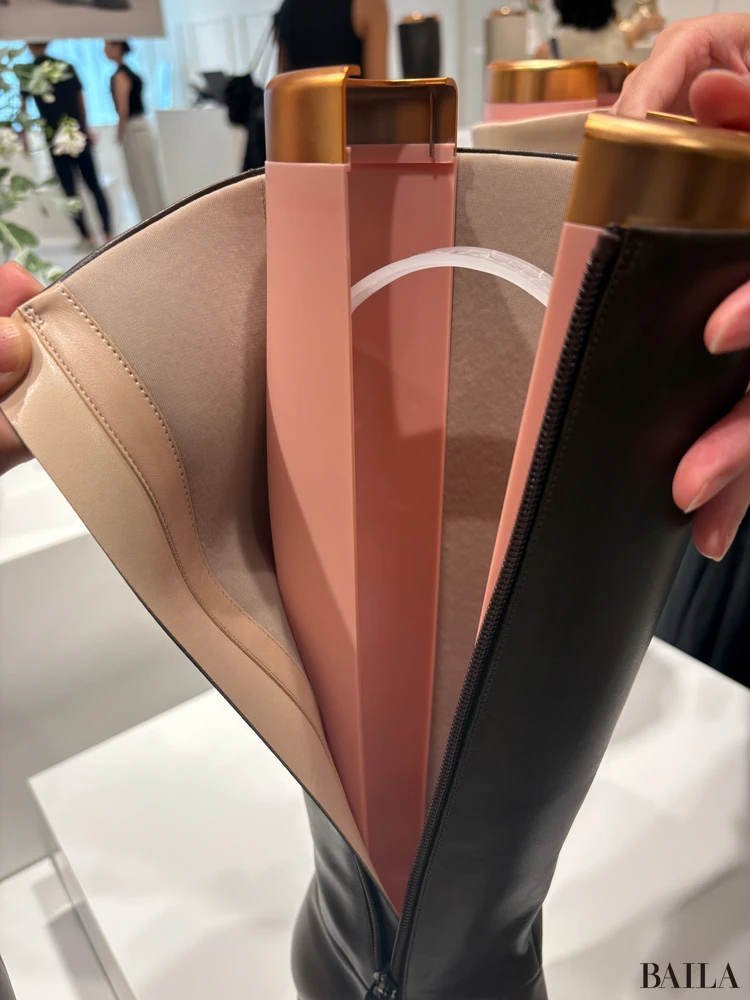 ダイアナのロングブーツのクッション性