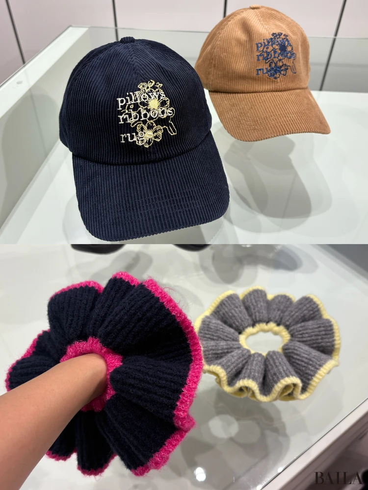 身長162cm GU rokh 2025 aw キャップ シュシュ