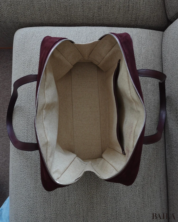 トゥティエのバッグ 内部