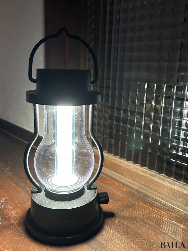 バルミューダ ザ・ランタン ブラック 白色照明