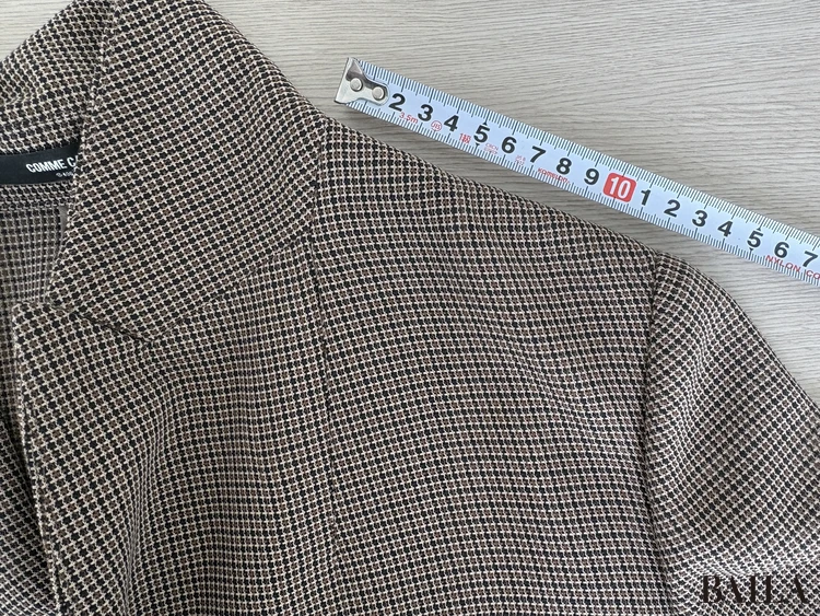 肩（襟〜切り替え部分）：約12cm