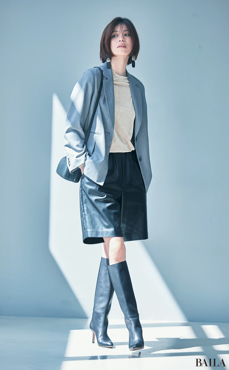 佐藤晴美 パンツ¥24200/ユナイテッドアローズ 渋谷スクランブルスクエア店(ユナイテッドアローズ)