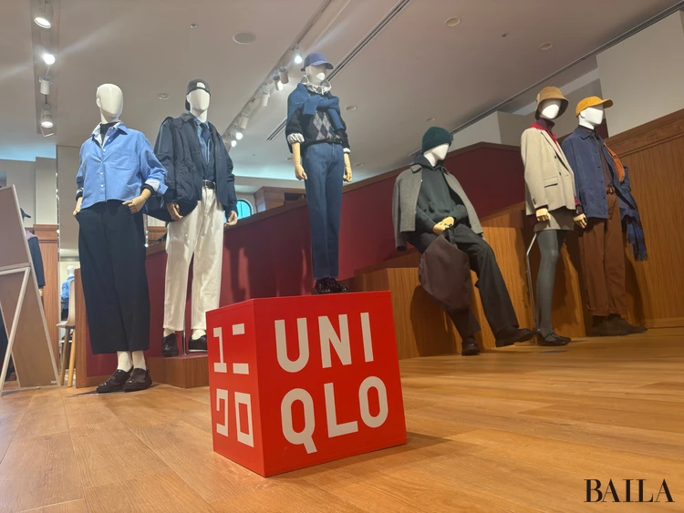 【UNIQLO(ユニクロ)】2025年秋冬新作展示会で試着!海外のカレッジチックなムードで、上品&ラフにも使える優秀アイテムばかりでした