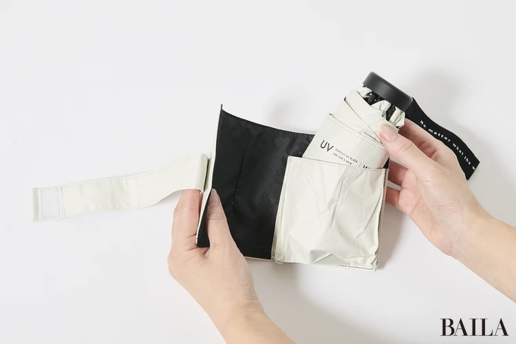 遮光Wpc.の日傘　ミニマ 日傘 折りたたみ￥4620／ワールドパーティー