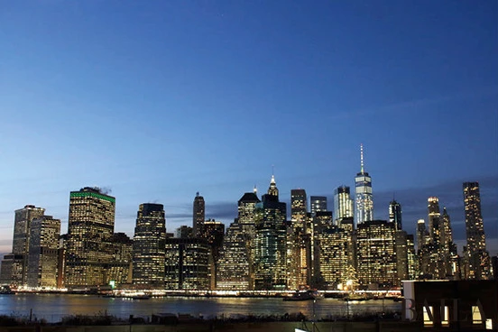 NYのブルックリン ブリッジ パーク