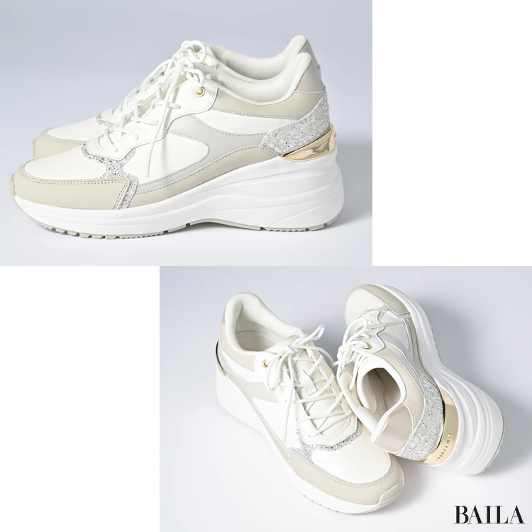 HIMIKO　美脚ヒールアップスニーカー　コラージュ画像